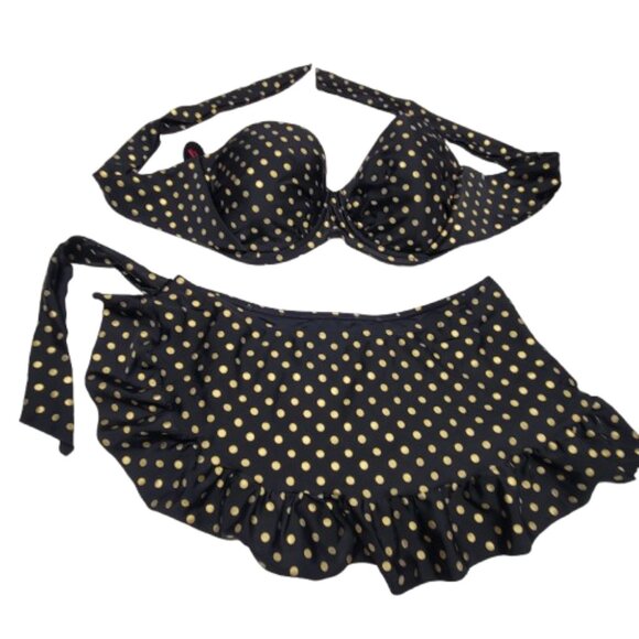 Polkadot Bikini Size 36D - Picture 2 of 8